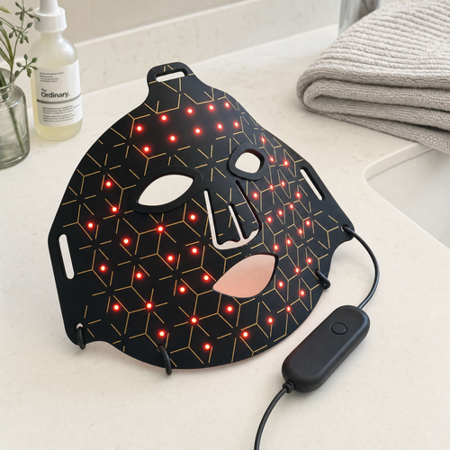 AXVOVA red light mask, red LED inner side